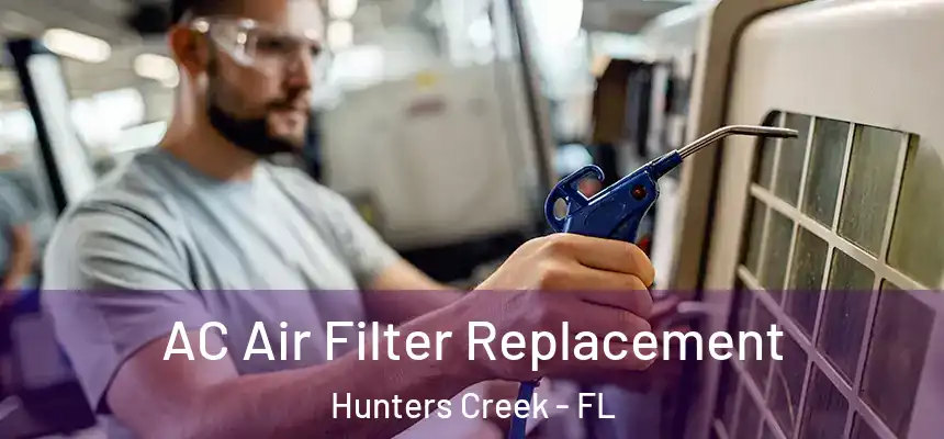  AC Air Filter Replacement Hunters Creek - FL